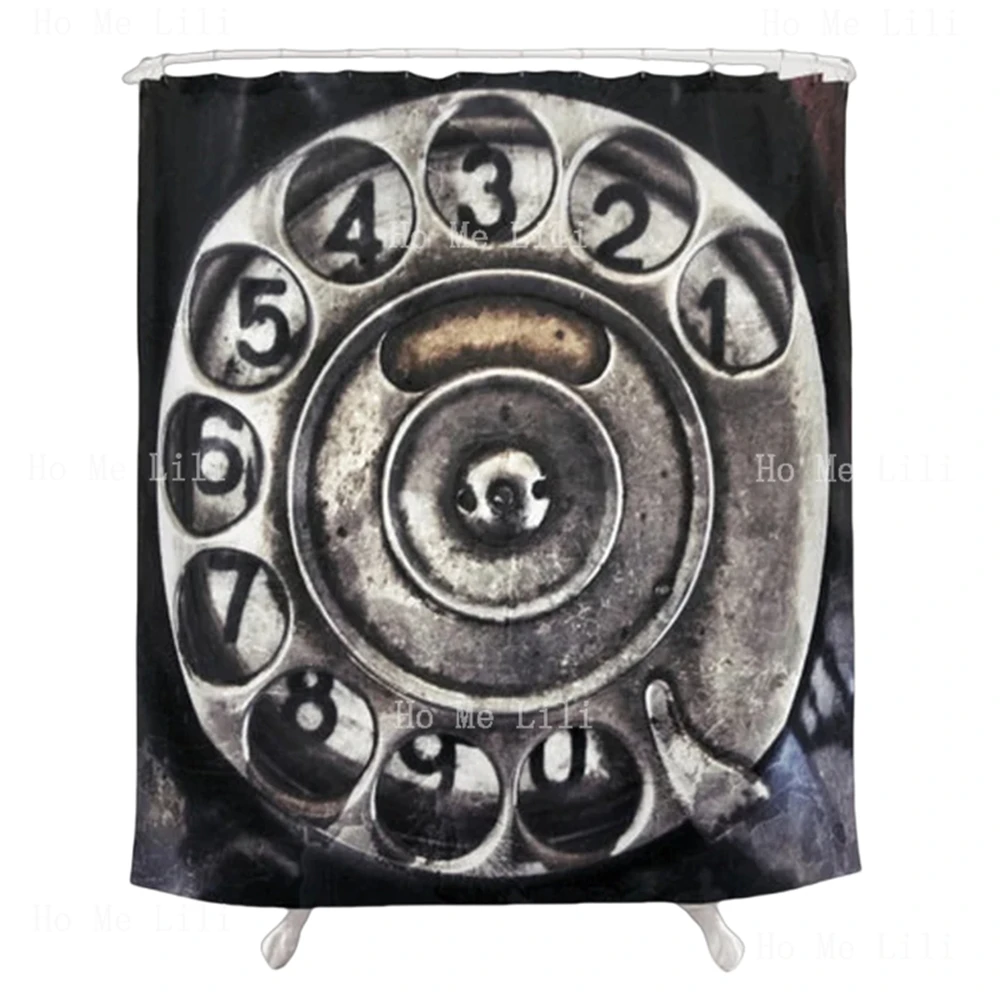 Home Bathroom Called - Call Me Old Phone Dial Steampunk