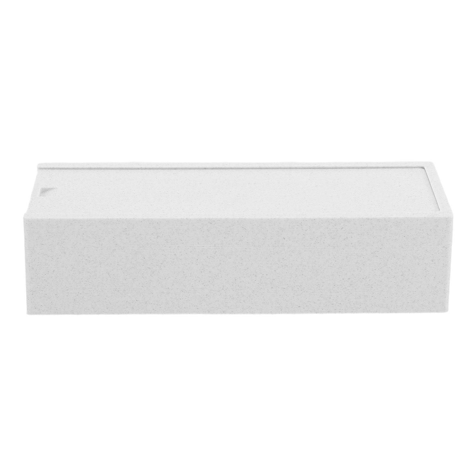 Home One Bathroom - White Double Compartment Blade Storage Case