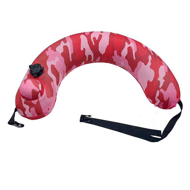 Bathtub Pillow Inflatable - Multipurpose Pressure Inflatable semicircle swimming ring