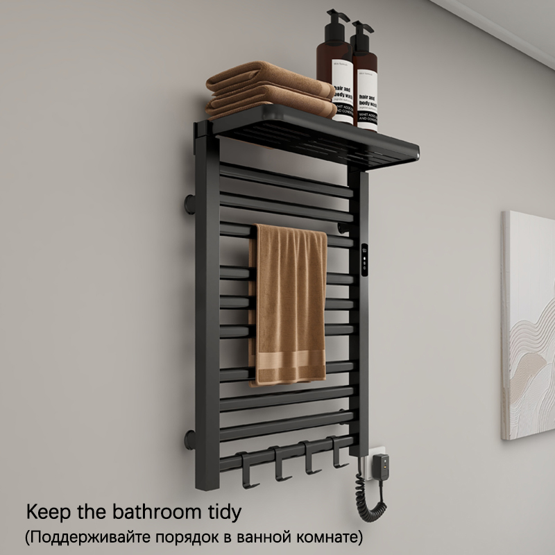 Bathroom Electric Heated Towel - огляд і ціна Home Bathroom Shelf