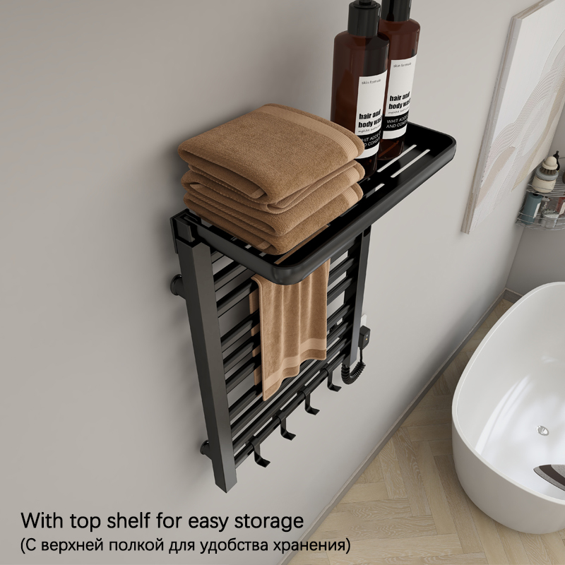 Bathroom Electric Heated Towel - огляд і ціна Home Bathroom Shelf