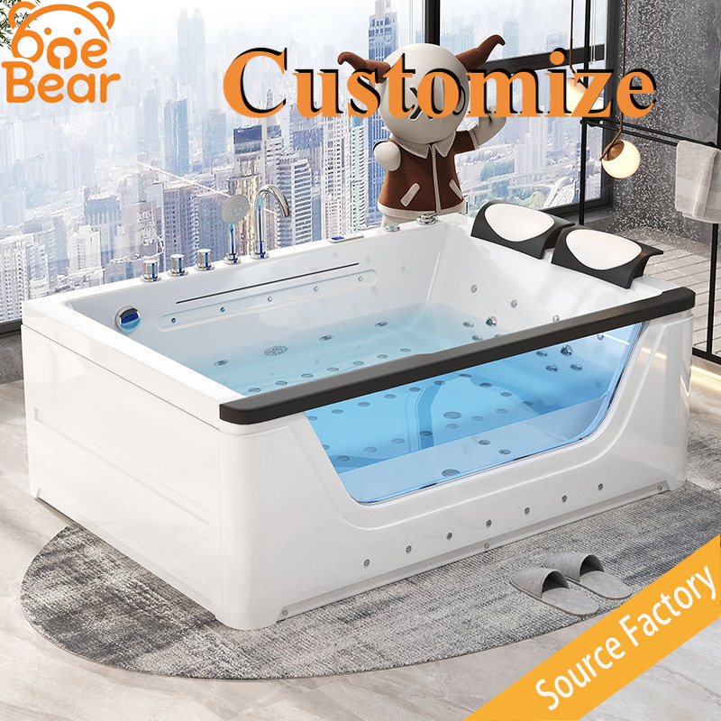 2 Person Acrylic Jacuzzi Hot T - огляд і ціна Home Bathroom Jacuzzi