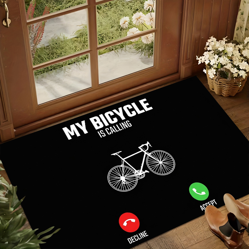 Mountain Bike Calling Doormat  - огляд і ціна Home Bathroom Called