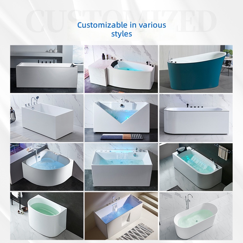 Acrylic Massage Bathtub, Smart - огляд і ціна Home Bathroom Jacuzzi