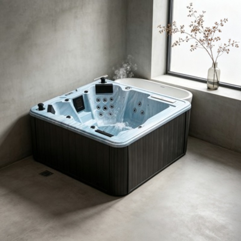 4 Person Outdoor Spa Hot Tub W - огляд і ціна Home Bathroom Jacuzzi