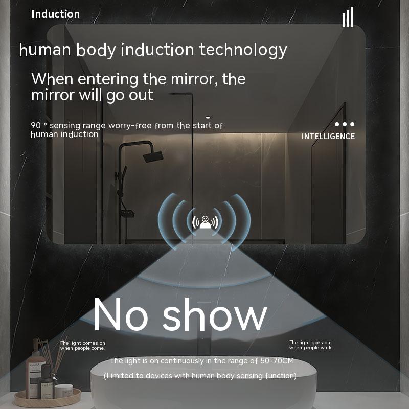24x32inch Square LED Bathroom  - огляд і ціна Bathroom Mirror Led
