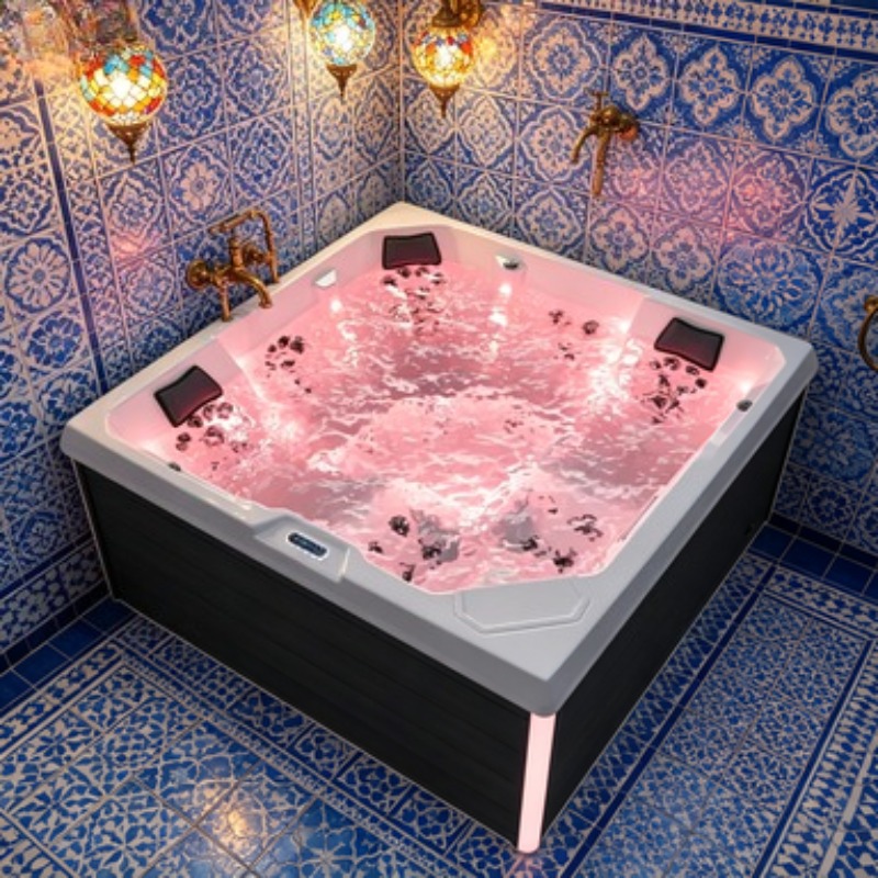 4 Person Outdoor Whirlpool Spa - огляд і ціна Home Bathroom Jacuzzi