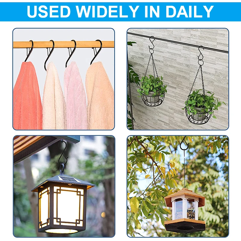 10 /100pcs Metal Hanging Hooks - огляд і ціна Home Bathroom Shelf