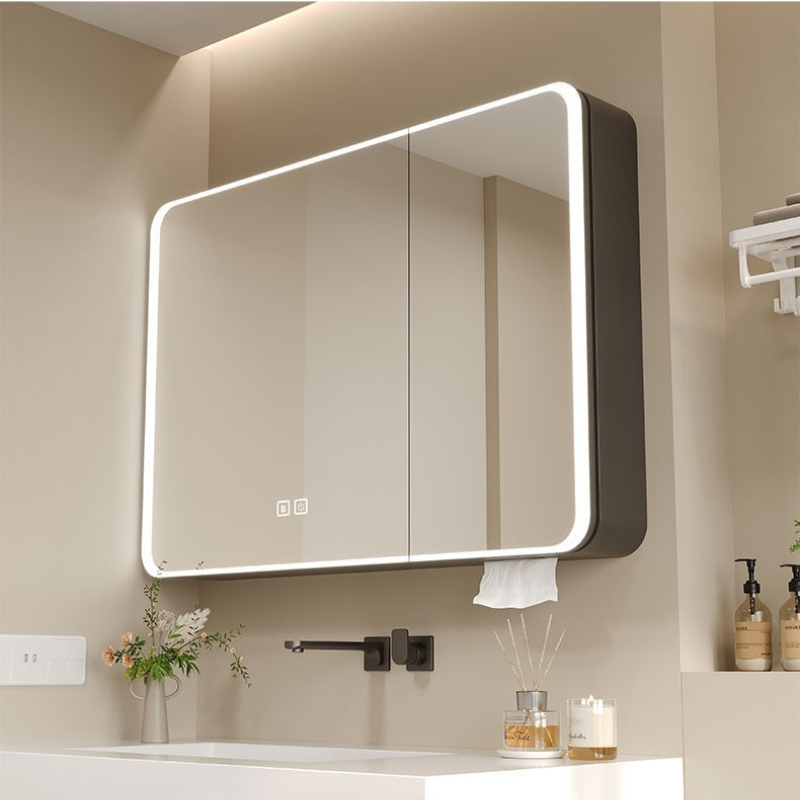 LED Bathroom Mirror Cabinet Al - огляд і ціна Bathroom Mirror Led