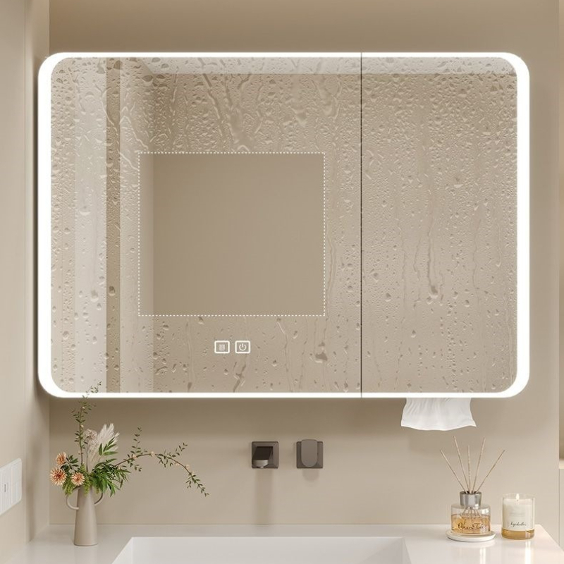 LED Bathroom Mirror Cabinet Al - огляд і ціна Bathroom Mirror Led