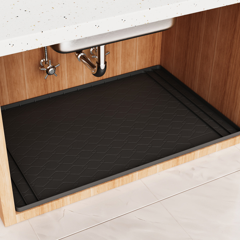 Silicone Under Sink Mat Kitche - огляд і ціна Home Essentials Bathroom Cabinet