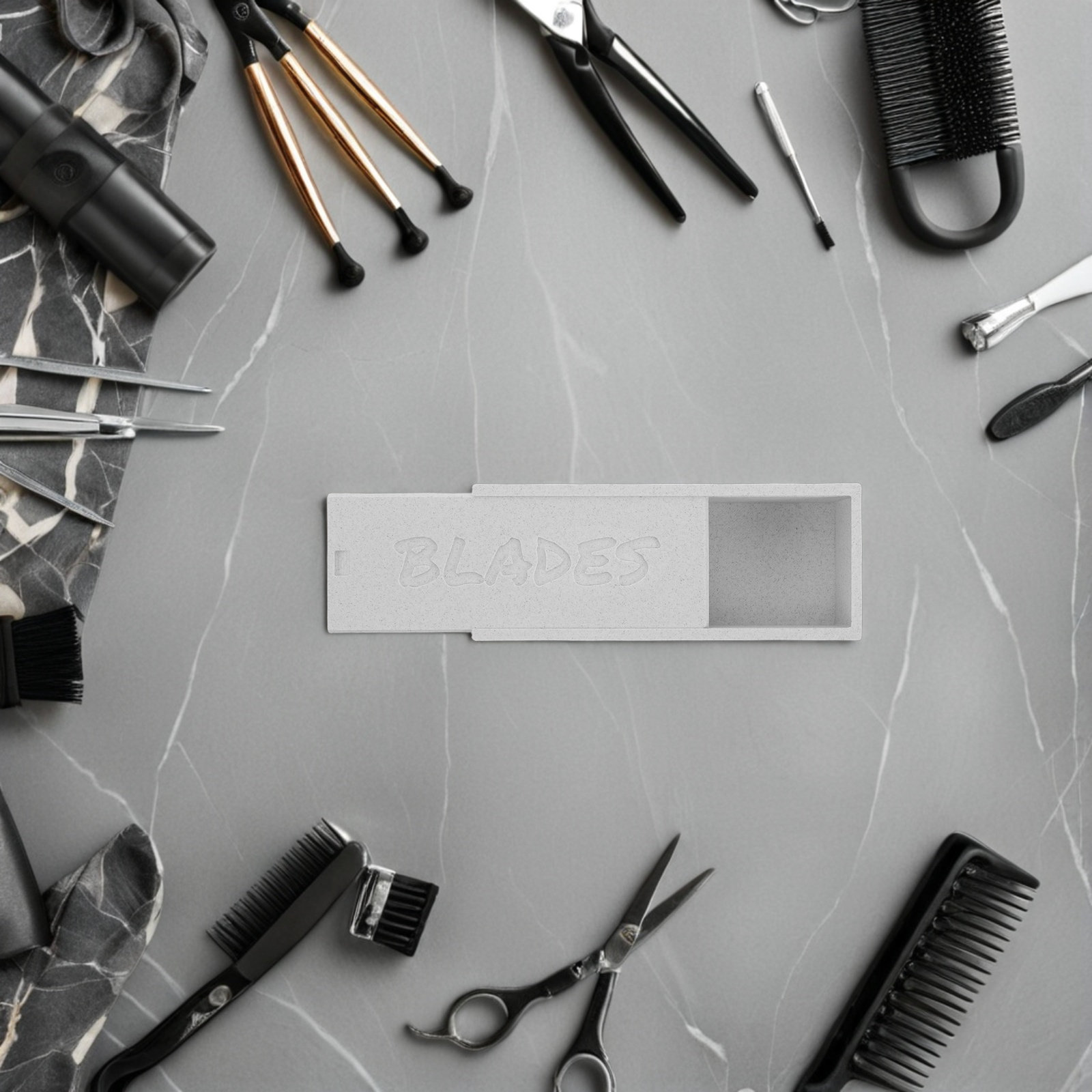 White Double Compartment Blade - огляд і ціна Home One Bathroom