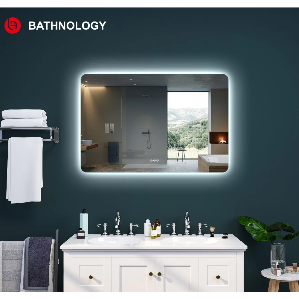 Manufacturer Backlit Rectangle - огляд і ціна Bathroom Mirror Led