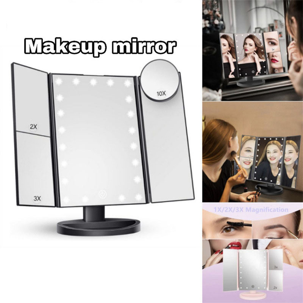 Bathroom Folding Makeup Mirror - огляд і ціна Bathroom Mirror Led