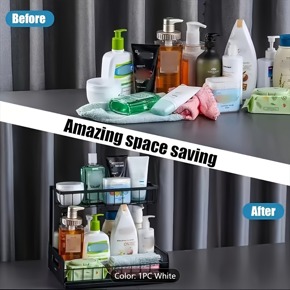 Under Sink Kitchen Storage Rac - огляд і ціна Home Essentials Bathroom Cabinet
