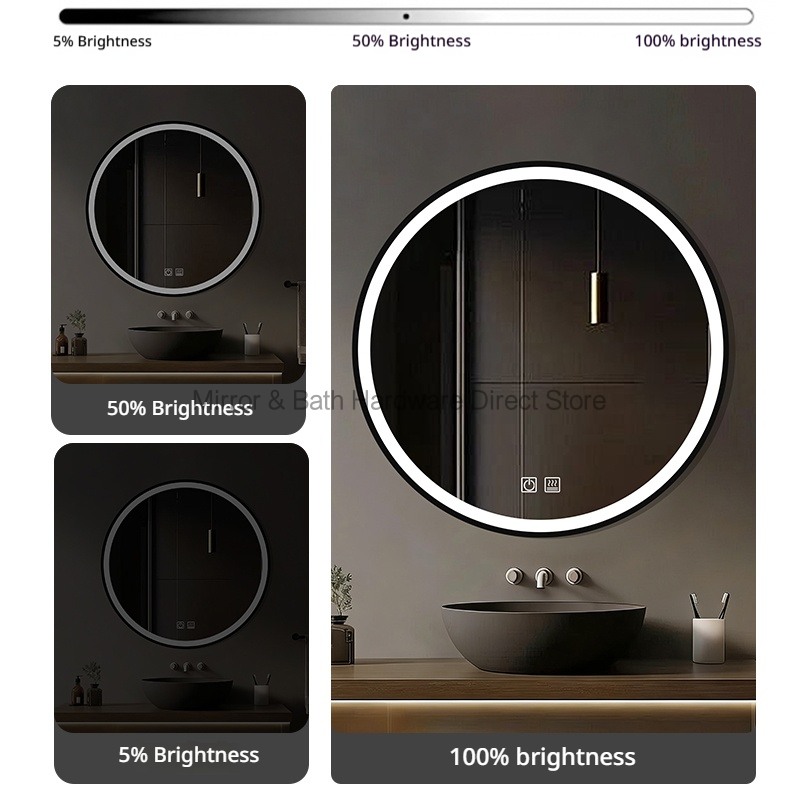 Anti-Fog LED Backlit Bathroom  - огляд і ціна Bathroom Mirror Led