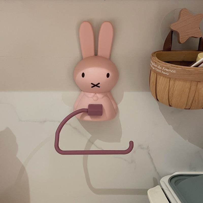 Kawaii Miffy Toilet Paper Rack - огляд і ціна Home Edit Bathroom Storage