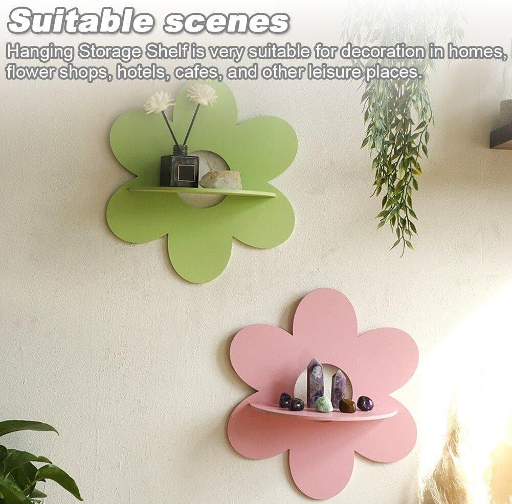 Flower Shape Wall Storage Hold - огляд і ціна Home Bathroom Shelf