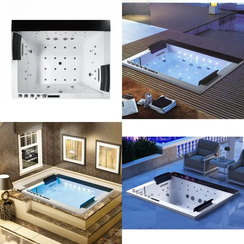 Double Bath Jacuzzi with Digit - огляд і ціна Home Bathroom Jacuzzi