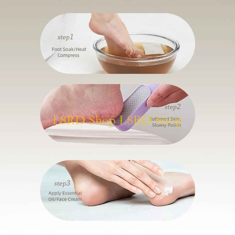 L8RD (1 Piece) Foot File Sided - огляд і ціна Home One Bathroom