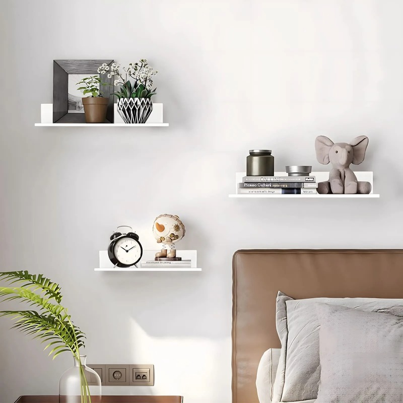 Metal Floating Shelves Wall Mo - огляд і ціна Home Bathroom Shelf