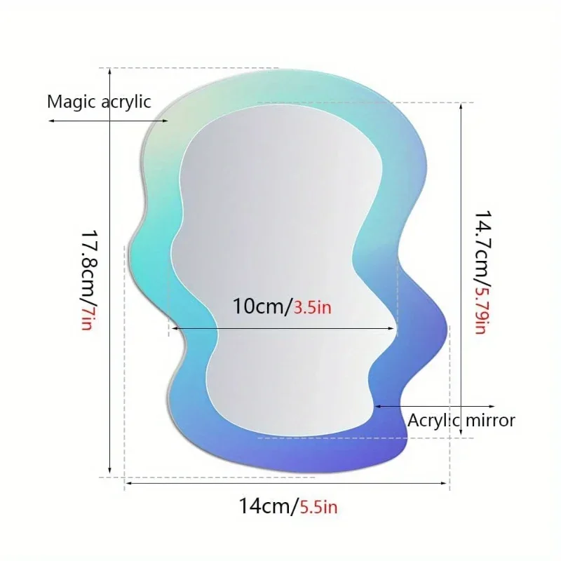 Magnetic Geometric Pattern Mir - огляд і ціна Home Essentials Bathroom Cabinet