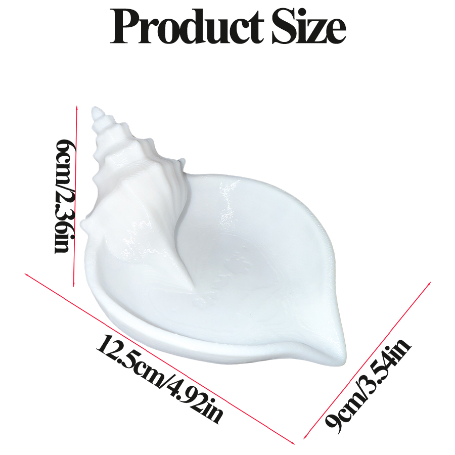 Nordic Minimalist Conch-Shaped - огляд і ціна Home Essentials Bathroom Cabinet