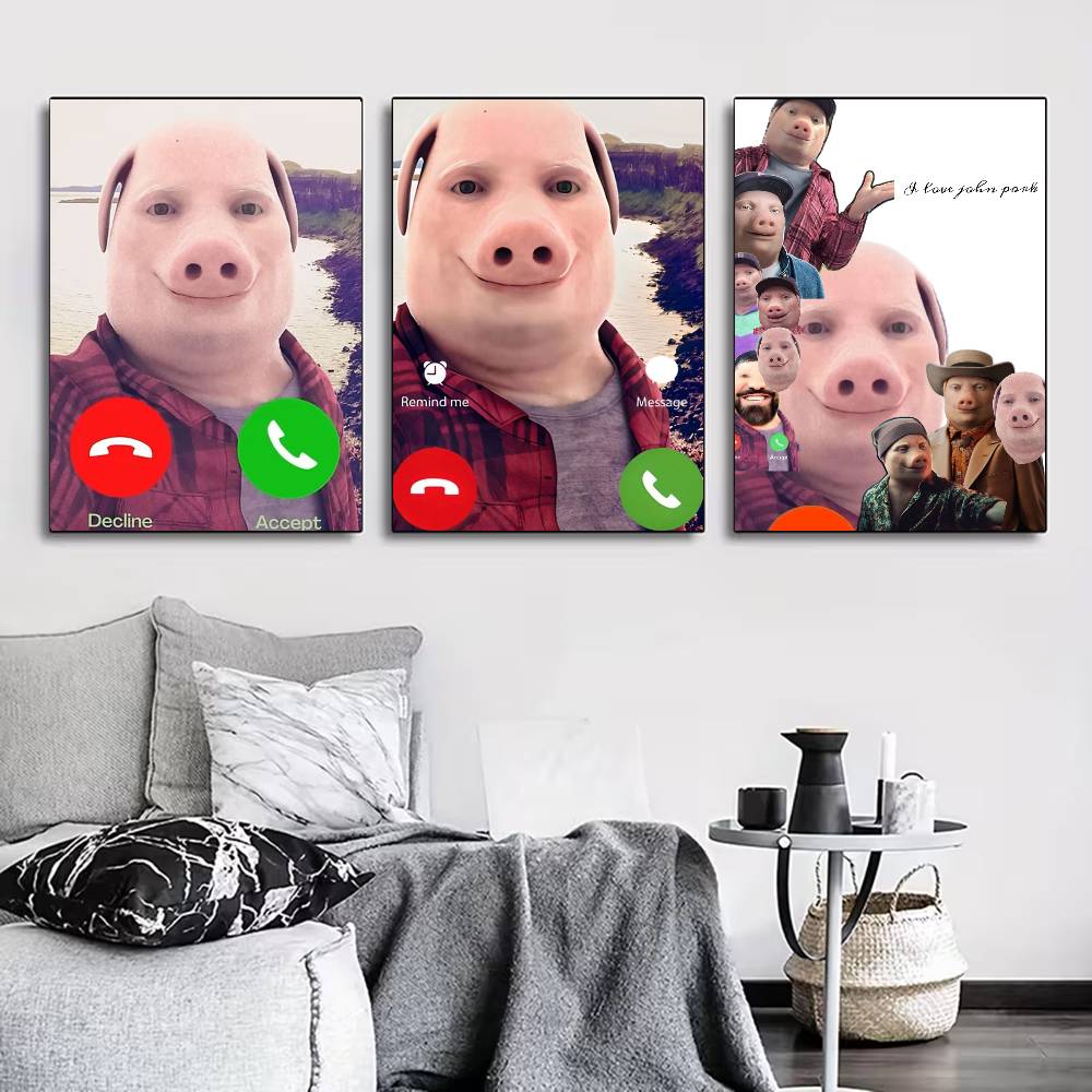 John Pork is Calling Poster fo - огляд і ціна Home Bathroom Called