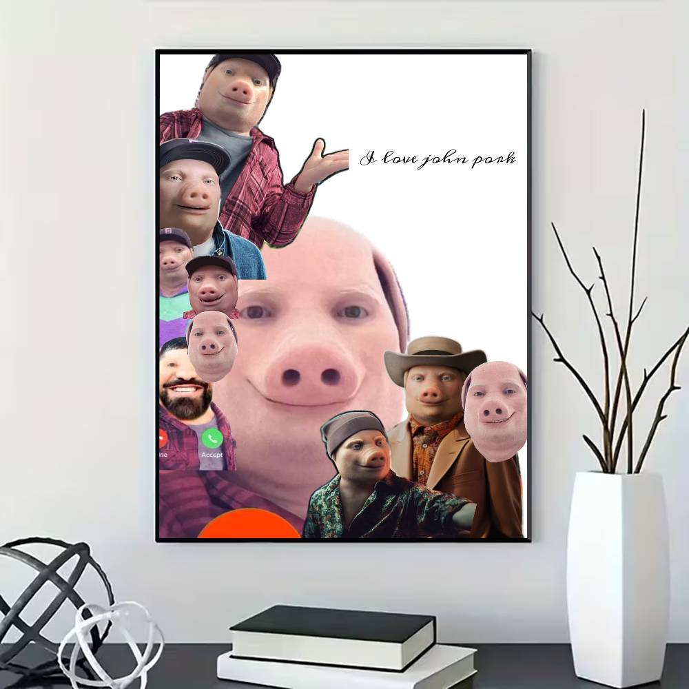 John Pork is Calling Poster fo - огляд і ціна Home Bathroom Called