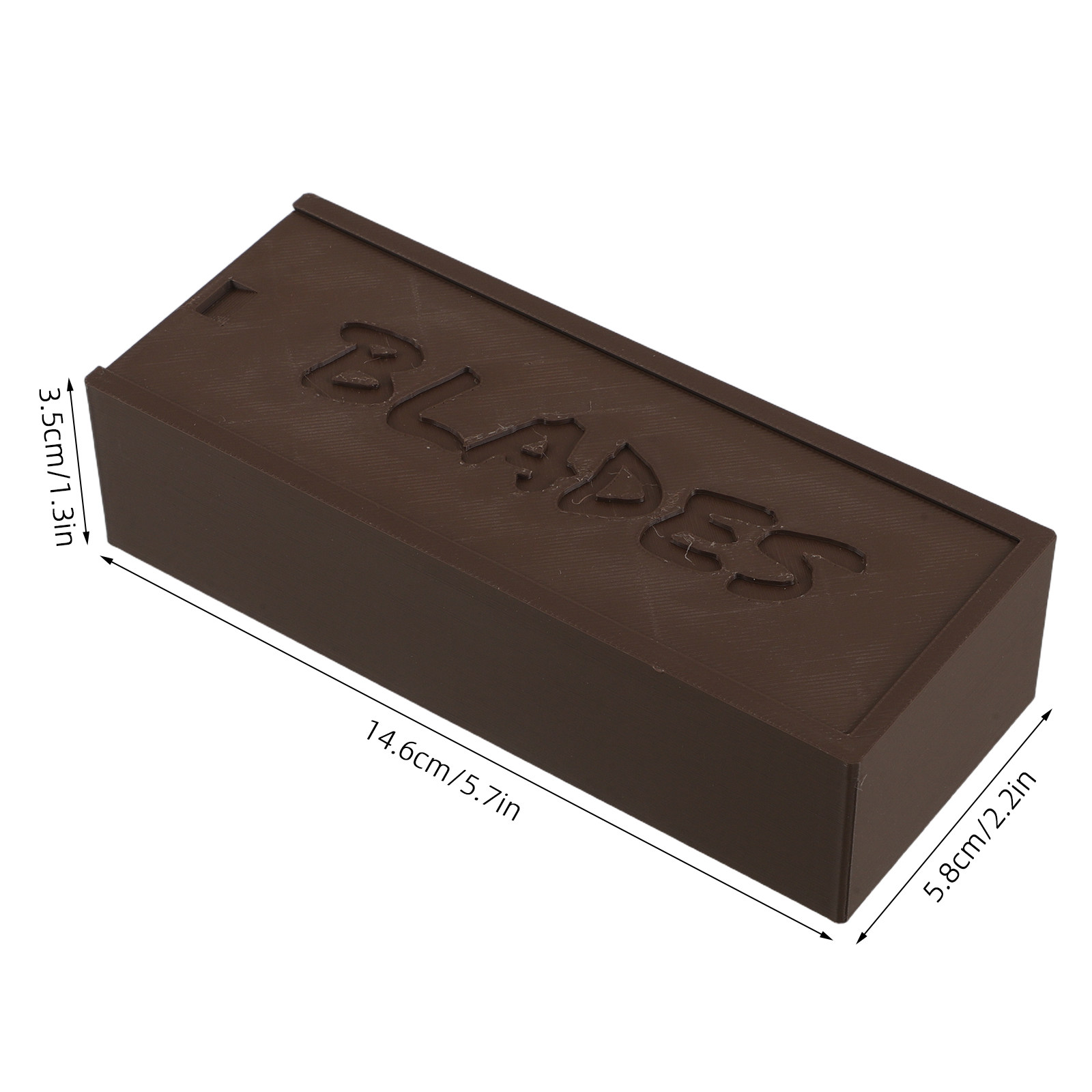 Double Compartment Brown Blade - огляд і ціна Home One Bathroom