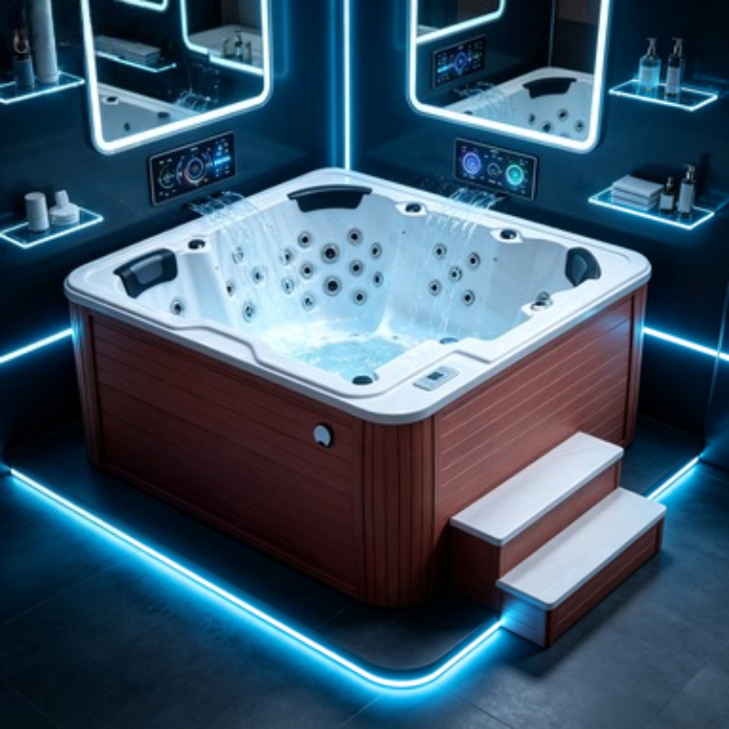 3 Person Balboa Acrylic Whirlp - огляд і ціна Home Bathroom Jacuzzi