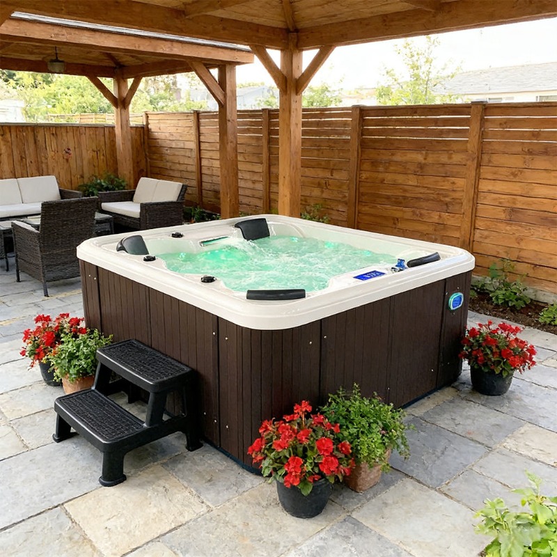 3 Person Balboa Acrylic Whirlp - огляд і ціна Home Bathroom Jacuzzi