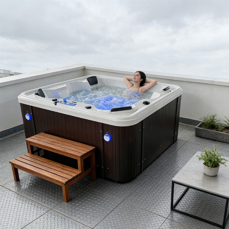 3 Person Balboa Acrylic Whirlp - огляд і ціна Home Bathroom Jacuzzi