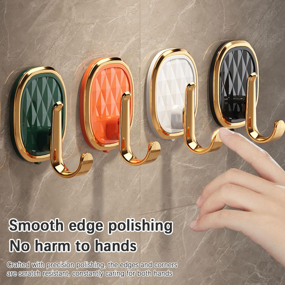 1/2/4/5/10pcs Strong Adhesive  - огляд і ціна Home Bathroom Shelf