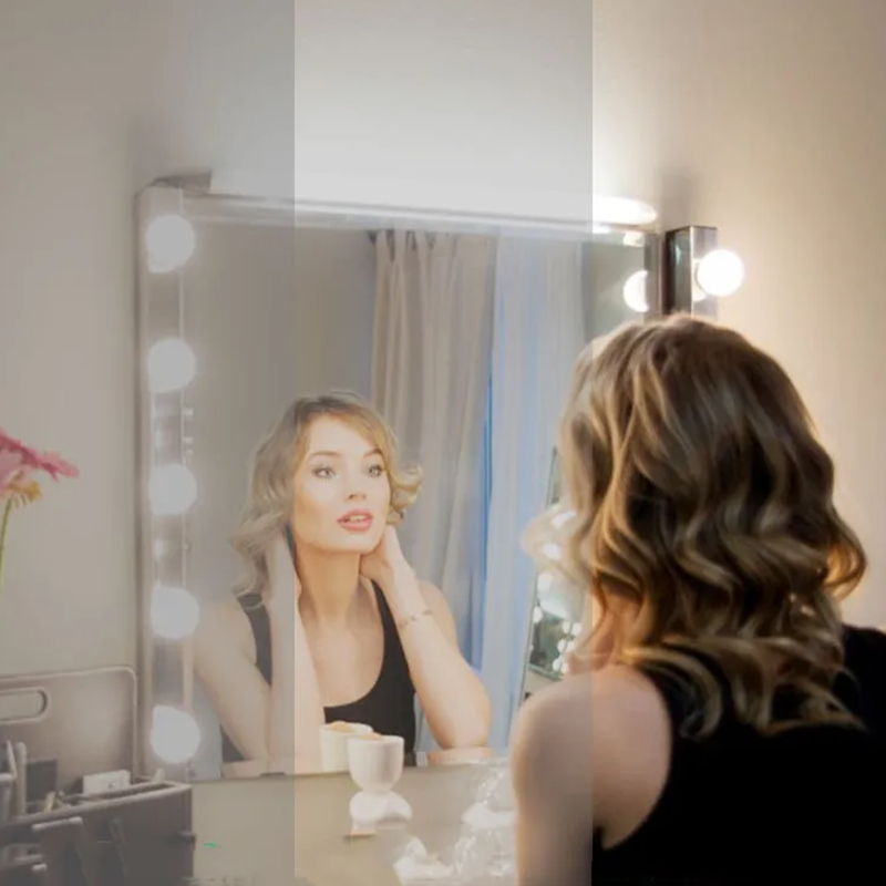 LED Mirror Makeup Mirror w/Lig - огляд і ціна Bathroom Mirror Led