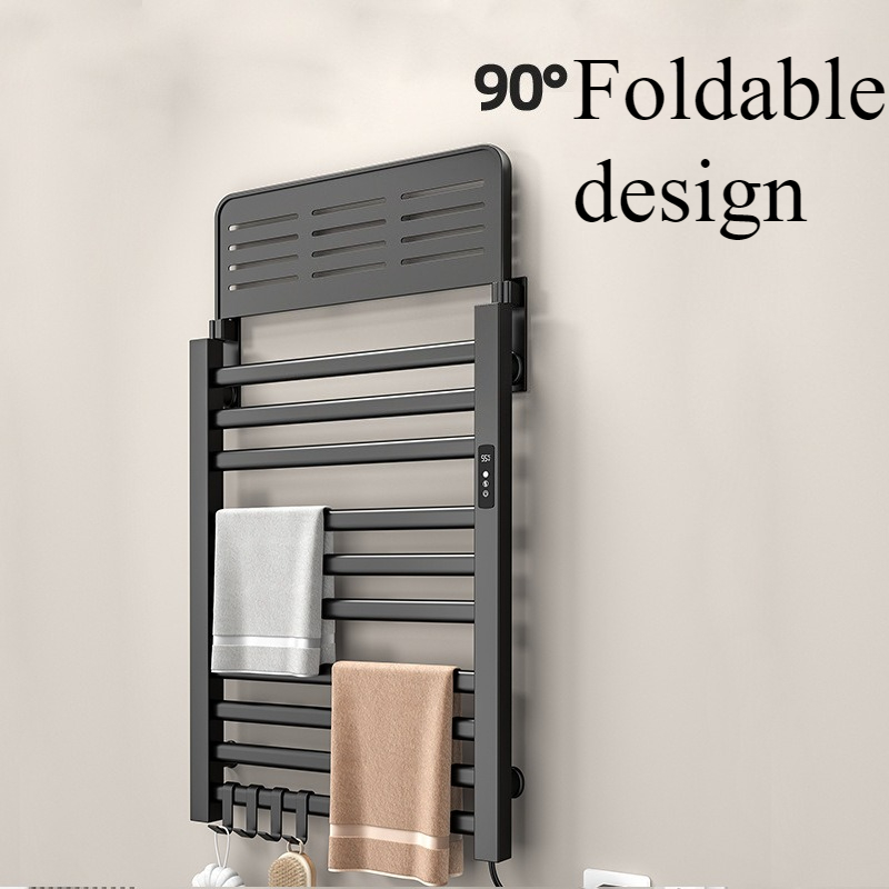 Metal Electric Heat Towel Rail - огляд і ціна Home Bathroom Shelf